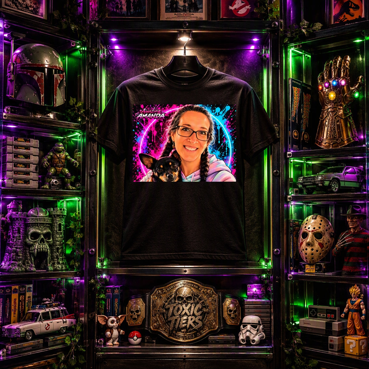 Toxic Tiers™ "Amazing Amanda" Heavyweight Tee
