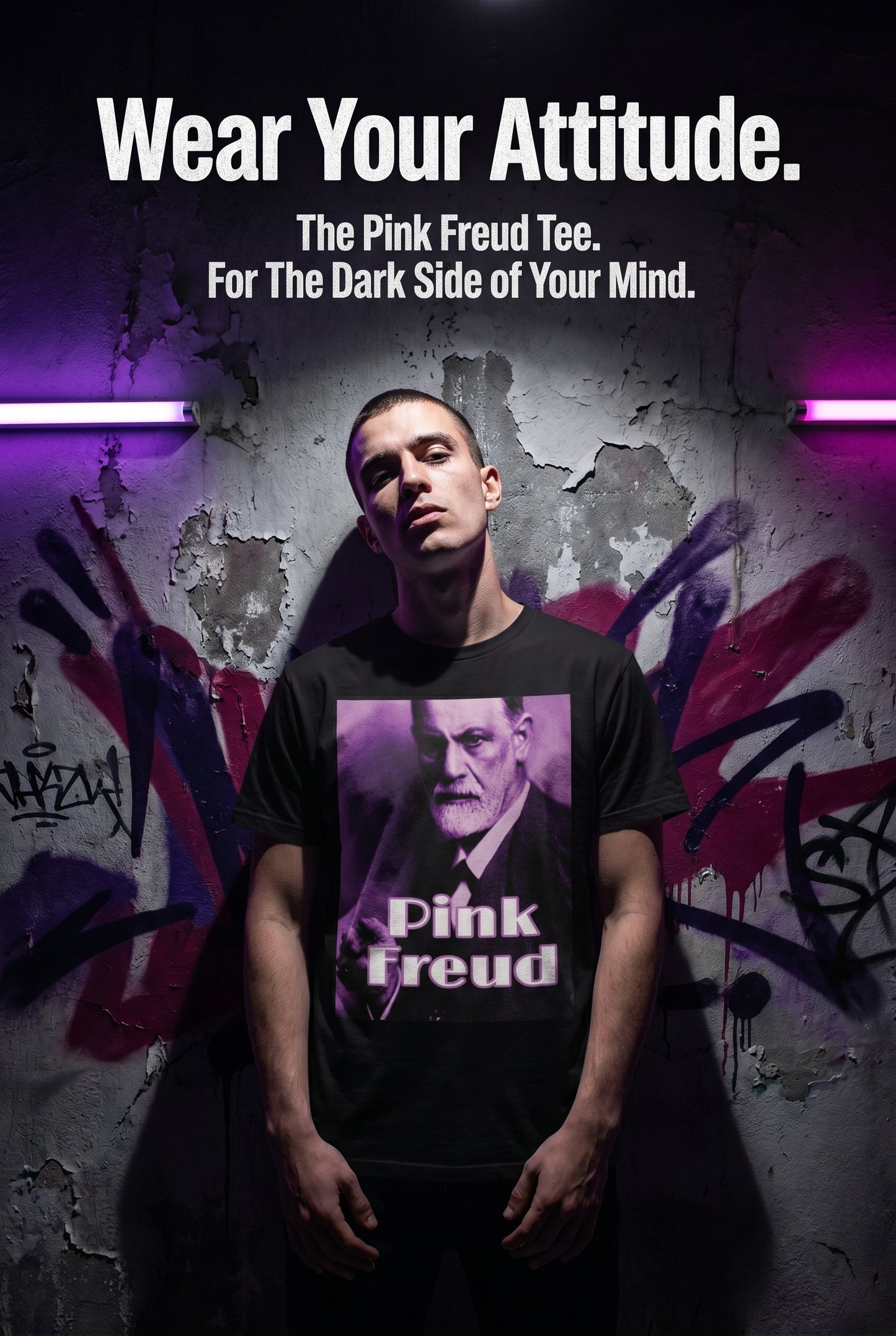 Pink Freud – The Dark Side of Your Mind Tee