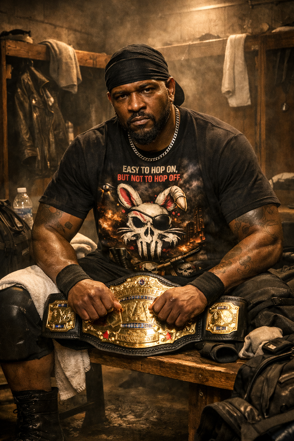 BUNISHER - Combat Line Heavyweight Tee — Move Silent. Hit Loud.