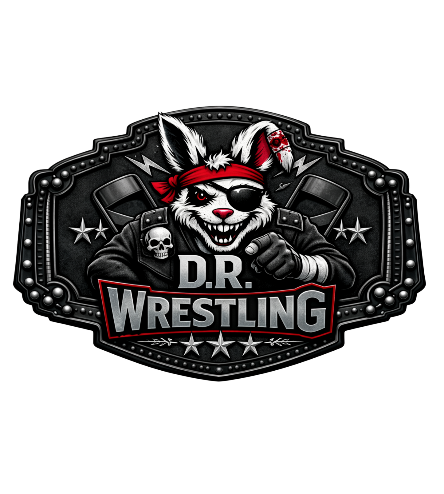 Say Hello To The Bad Guy! – Combat Line Wrestling Tee