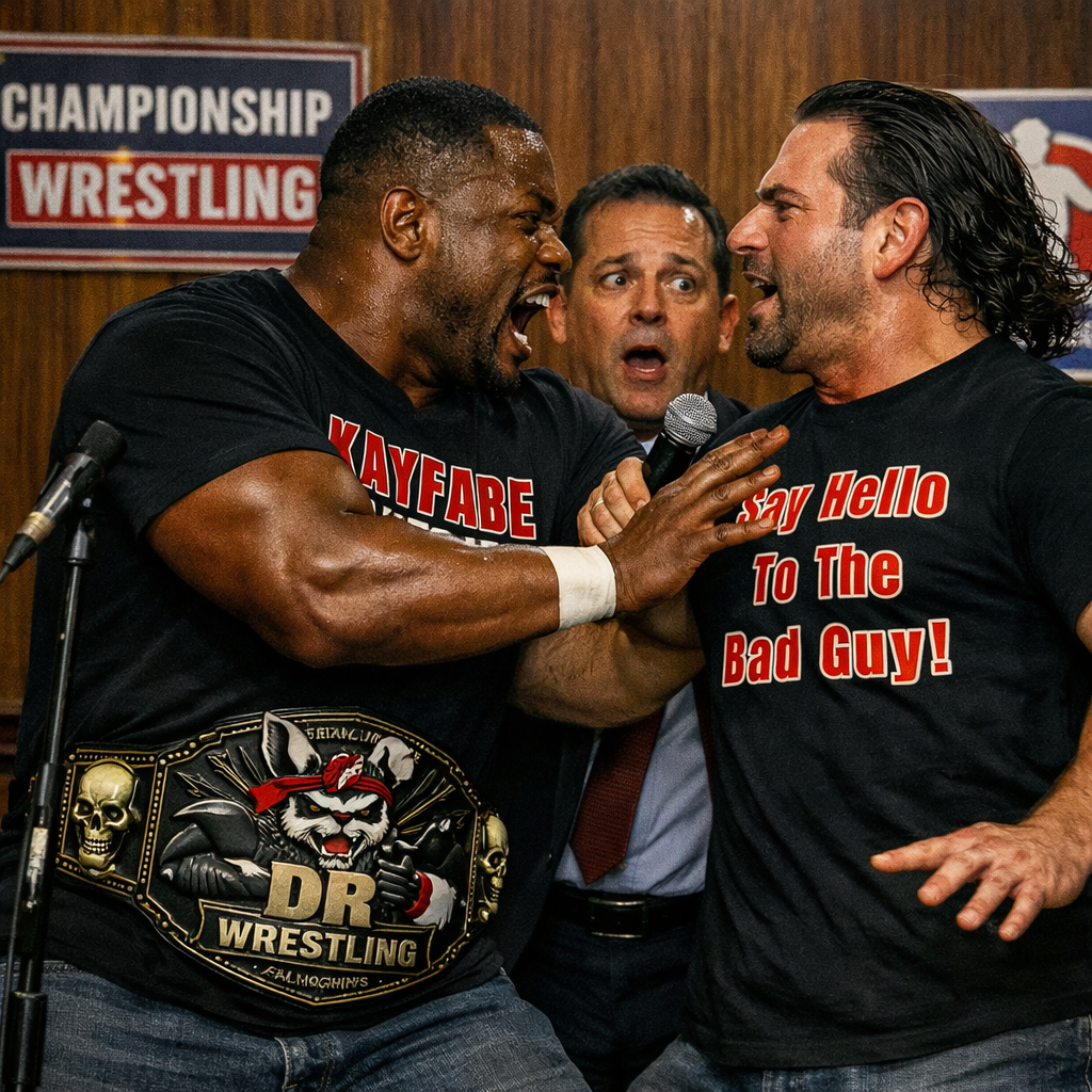 KAYFABE LIVES! | Wrestling Shirt | DaddyRabbit’s Combat Line