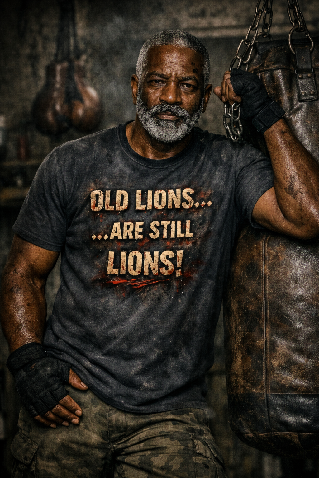 Old Lions Are Still Lions Shirt – Motivational Strong‑Style Tee