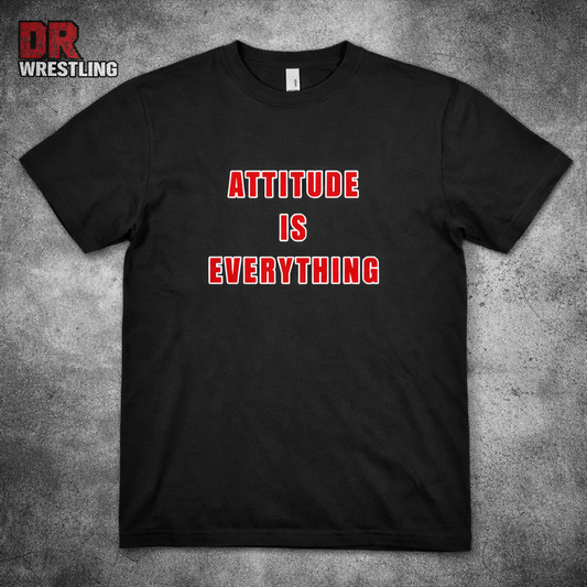 D.R. Wrestling “Attitude Is Everything” Tee — Combat Line Throwback Era Shirt