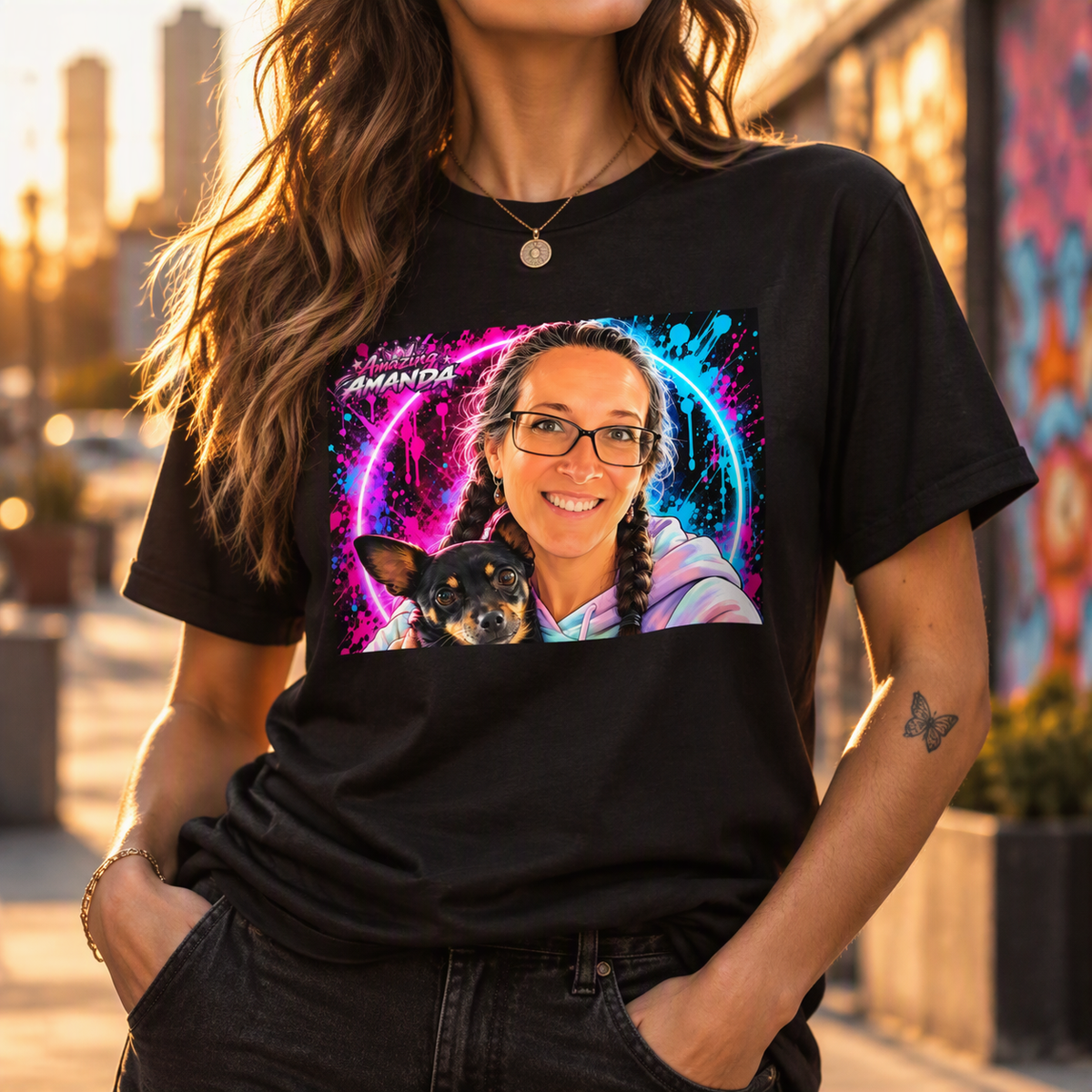 Toxic Tiers™ "Amazing Amanda" Heavyweight Tee