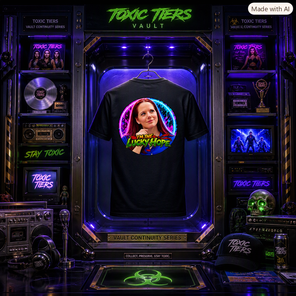 Toxic Tiers™ "I'm the Lucky Hope" Back Print Lightweight Tee