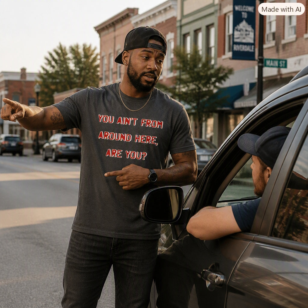 D☆R MISFITS™ "You Ain't From Around Here, Are You?" Tee — The DaddyRabbit™