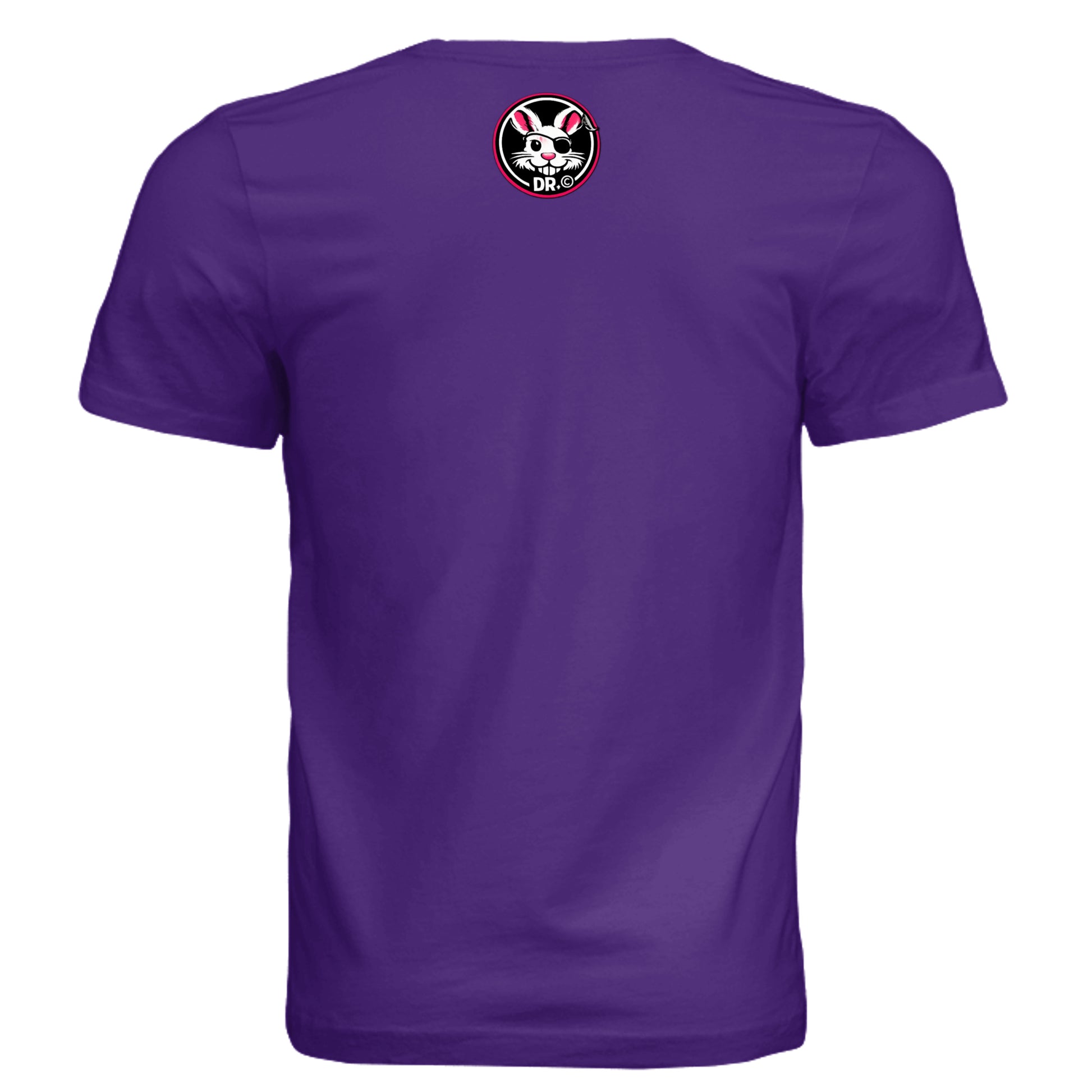 Solid Team Purple Triblend - 3413C - BACK