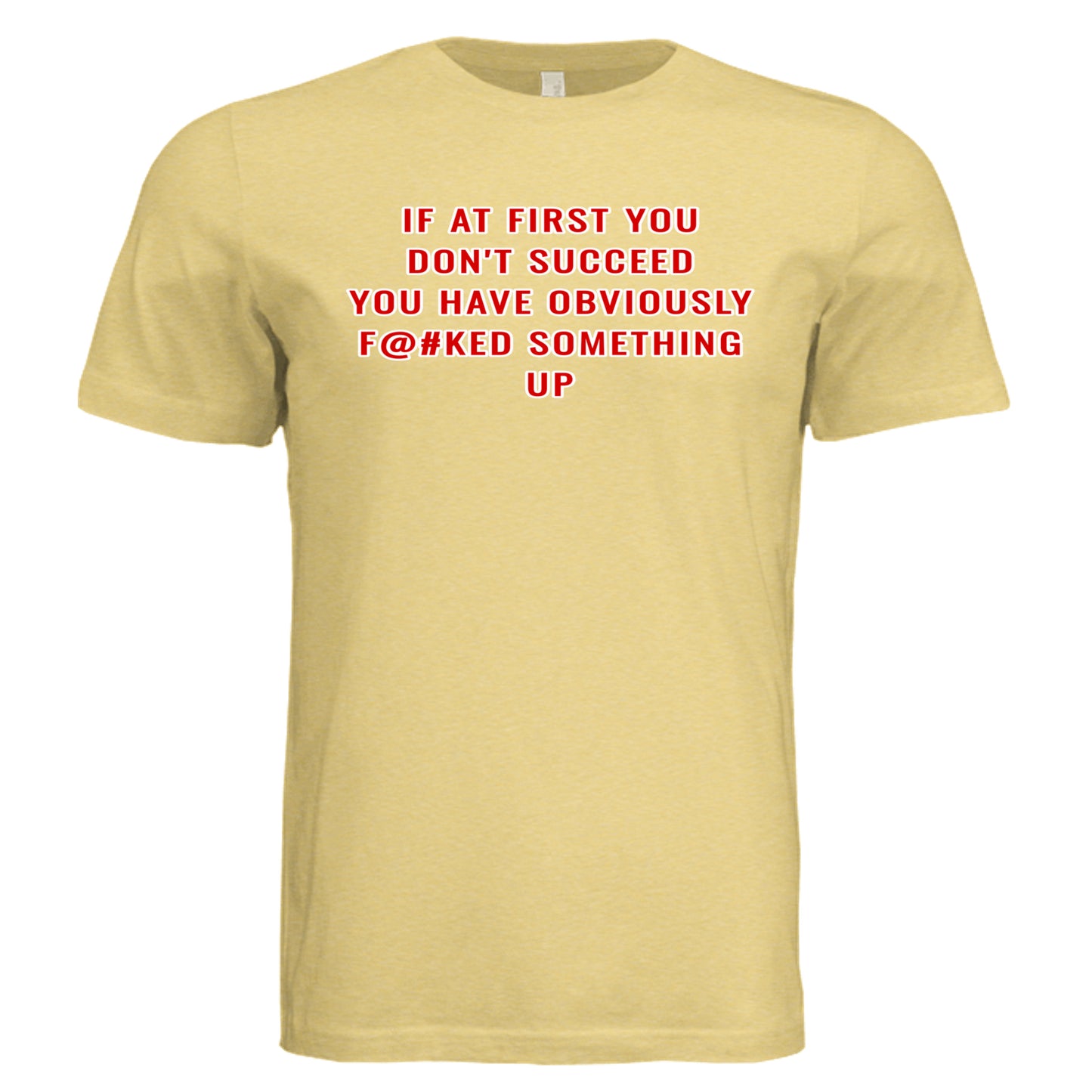 Pale Yellow Triblend - 3413C - FRONT