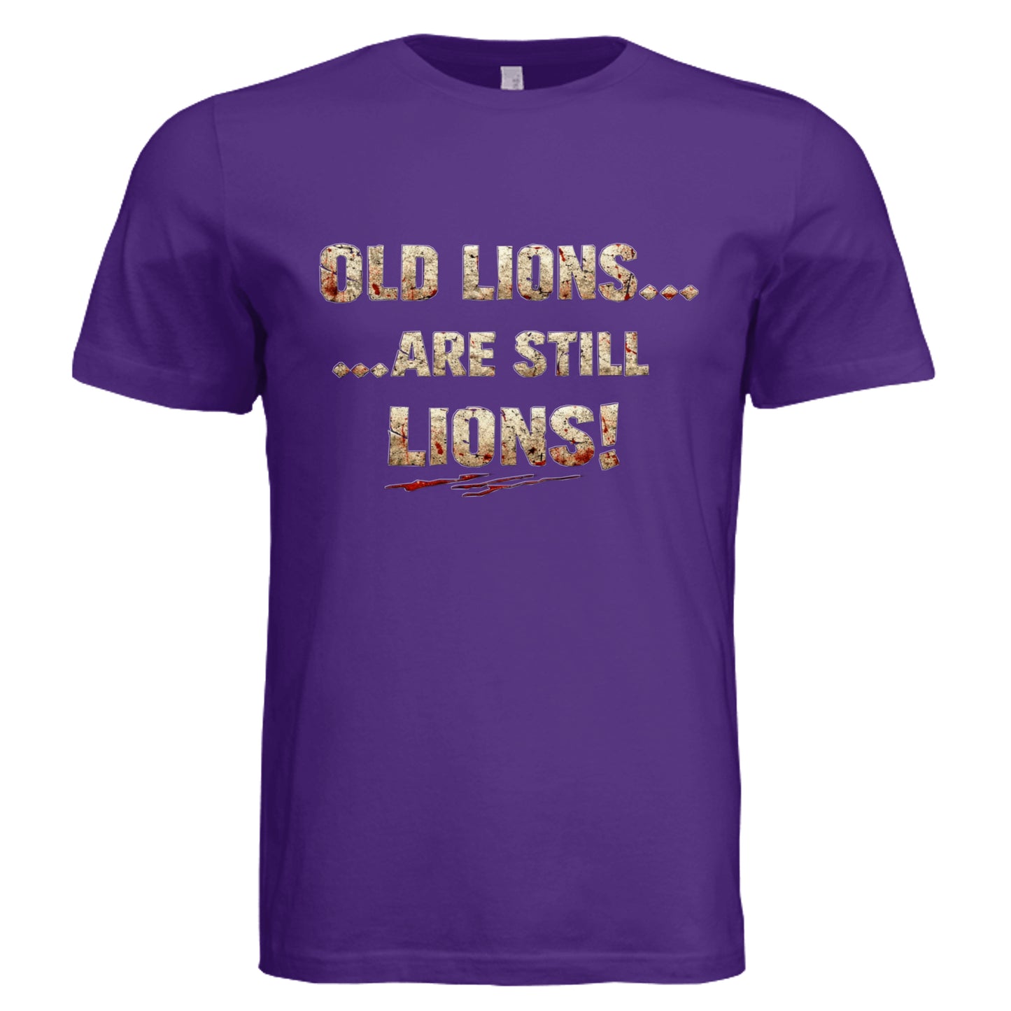 Solid Team Purple Triblend - 3413C - FRONT