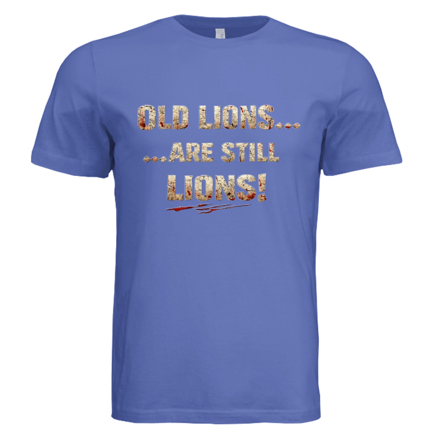 Solid True Royal Triblend - 3413C - FRONT