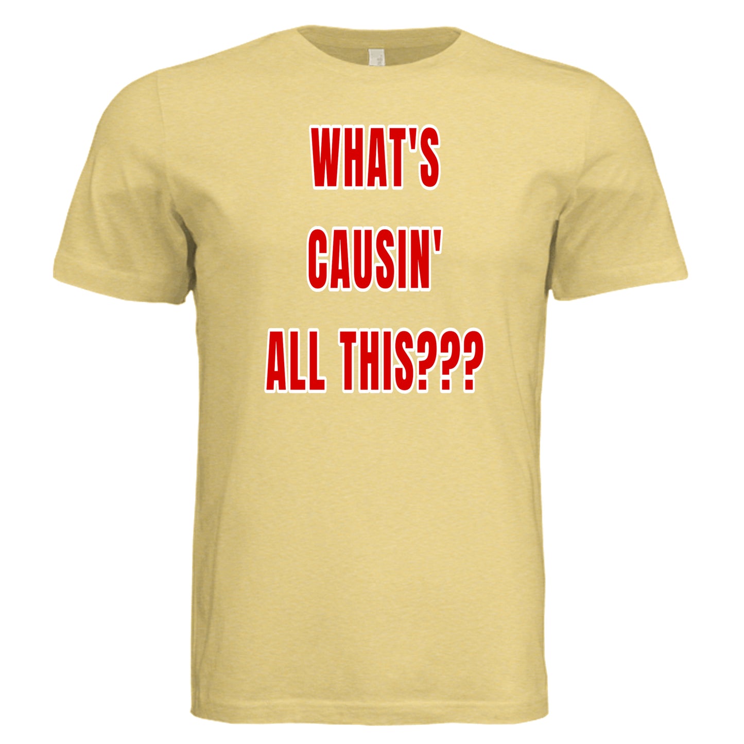 Pale Yellow Triblend - 3413C - FRONT