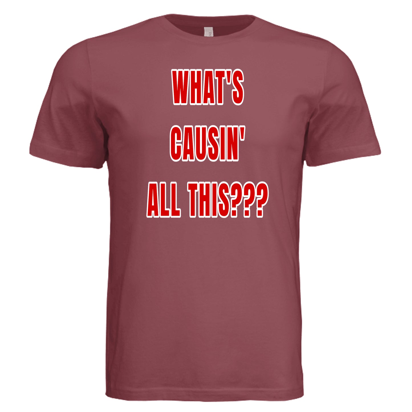 Solid Maroon Triblend - 3413C - FRONT