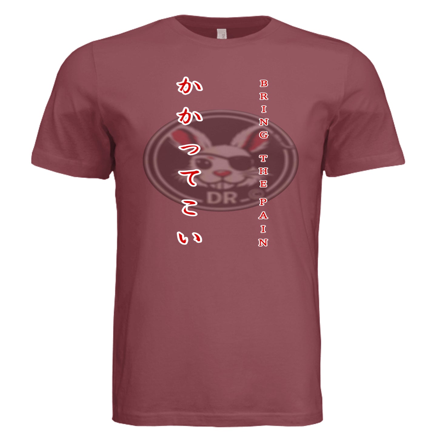 Solid Maroon Triblend - 3413C - FRONT