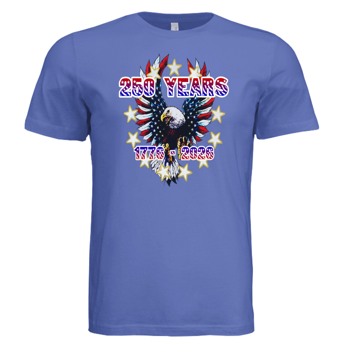 Solid True Royal Triblend - 3413C - FRONT