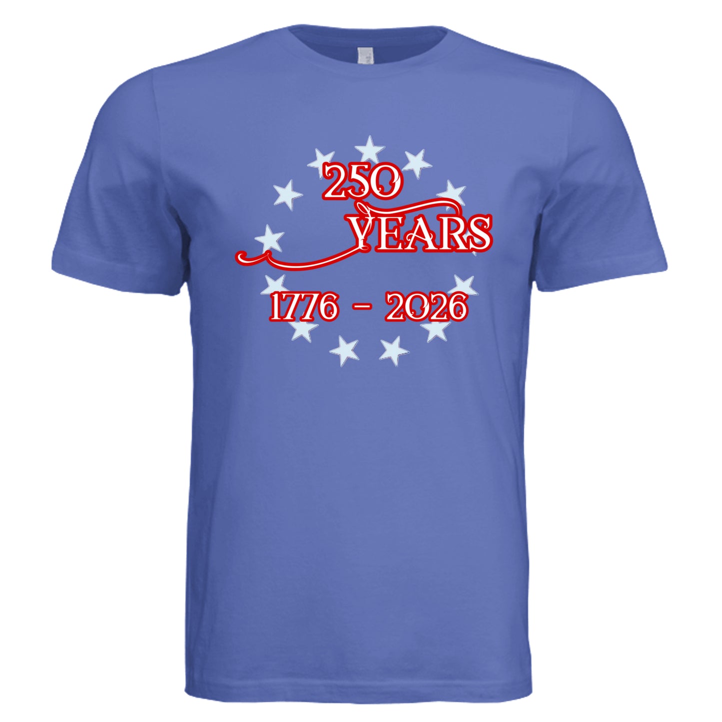 Solid True Royal Triblend - 3413C - FRONT