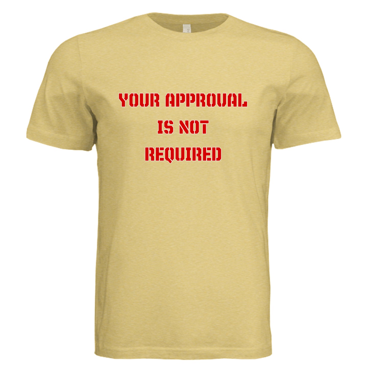 Mustard Triblend - 3413C - FRONT