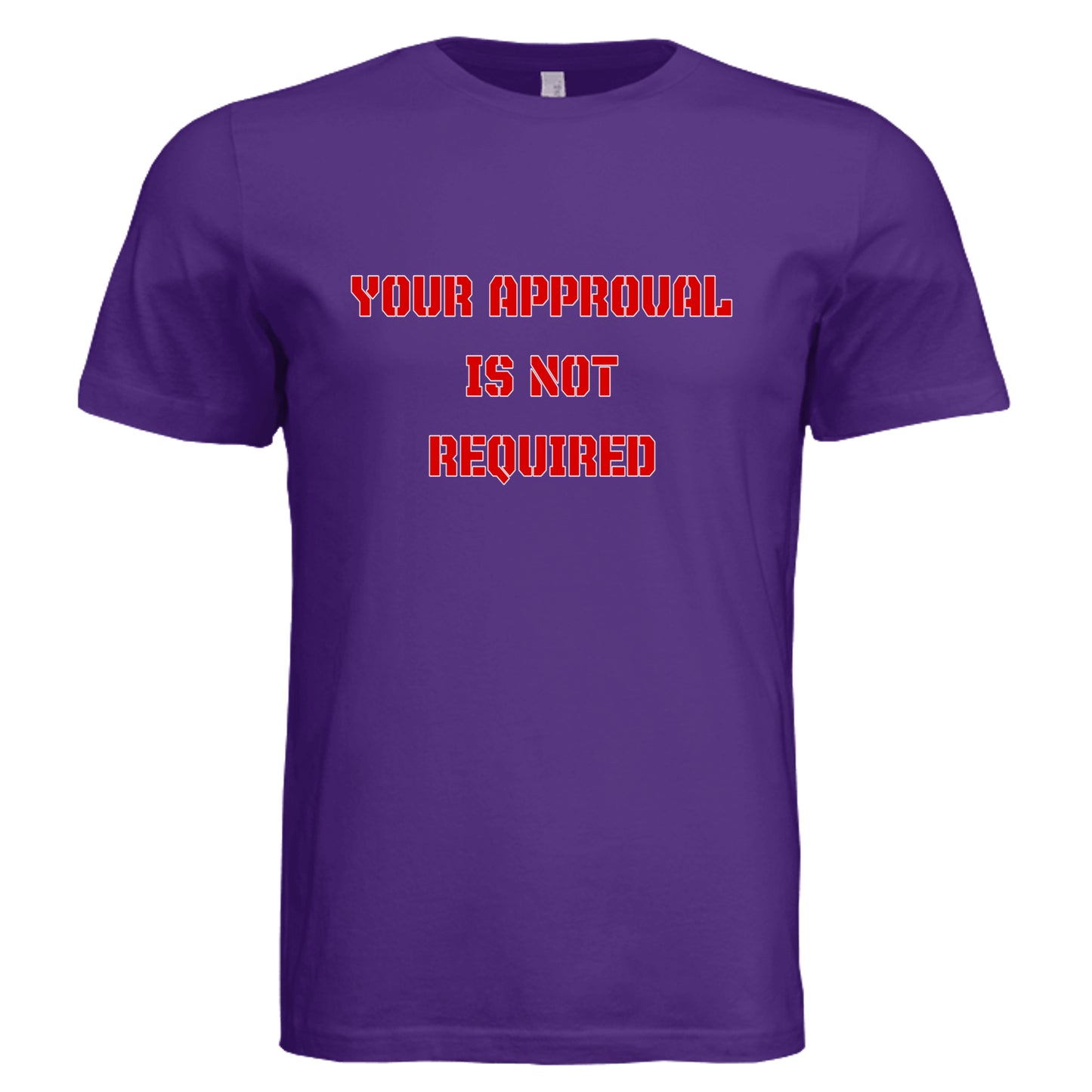Solid Team Purple Triblend - 3413C - FRONT
