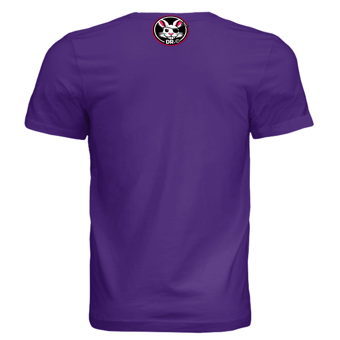 Solid Team Purple Triblend - 3413C - BACK