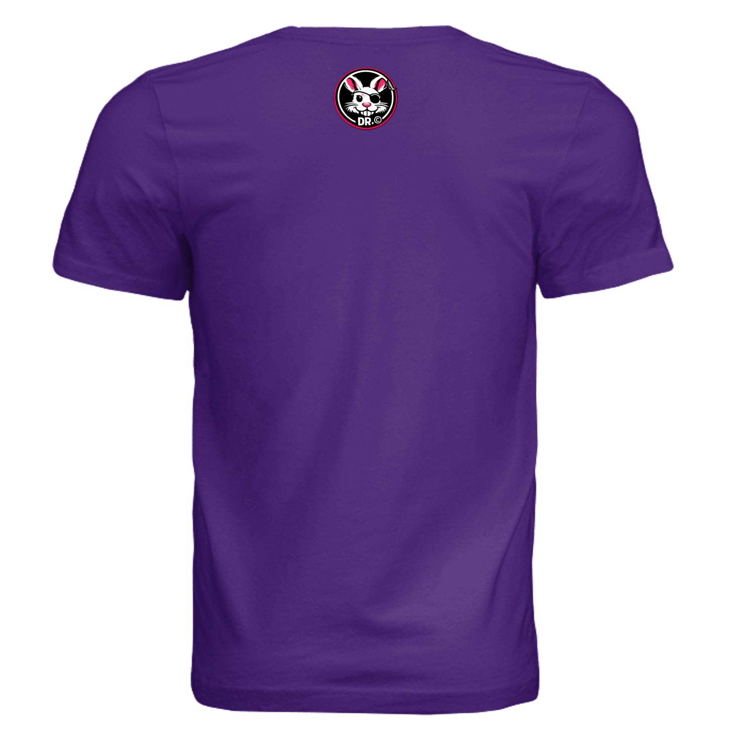 Solid Team Purple Triblend - 3413C - BACK