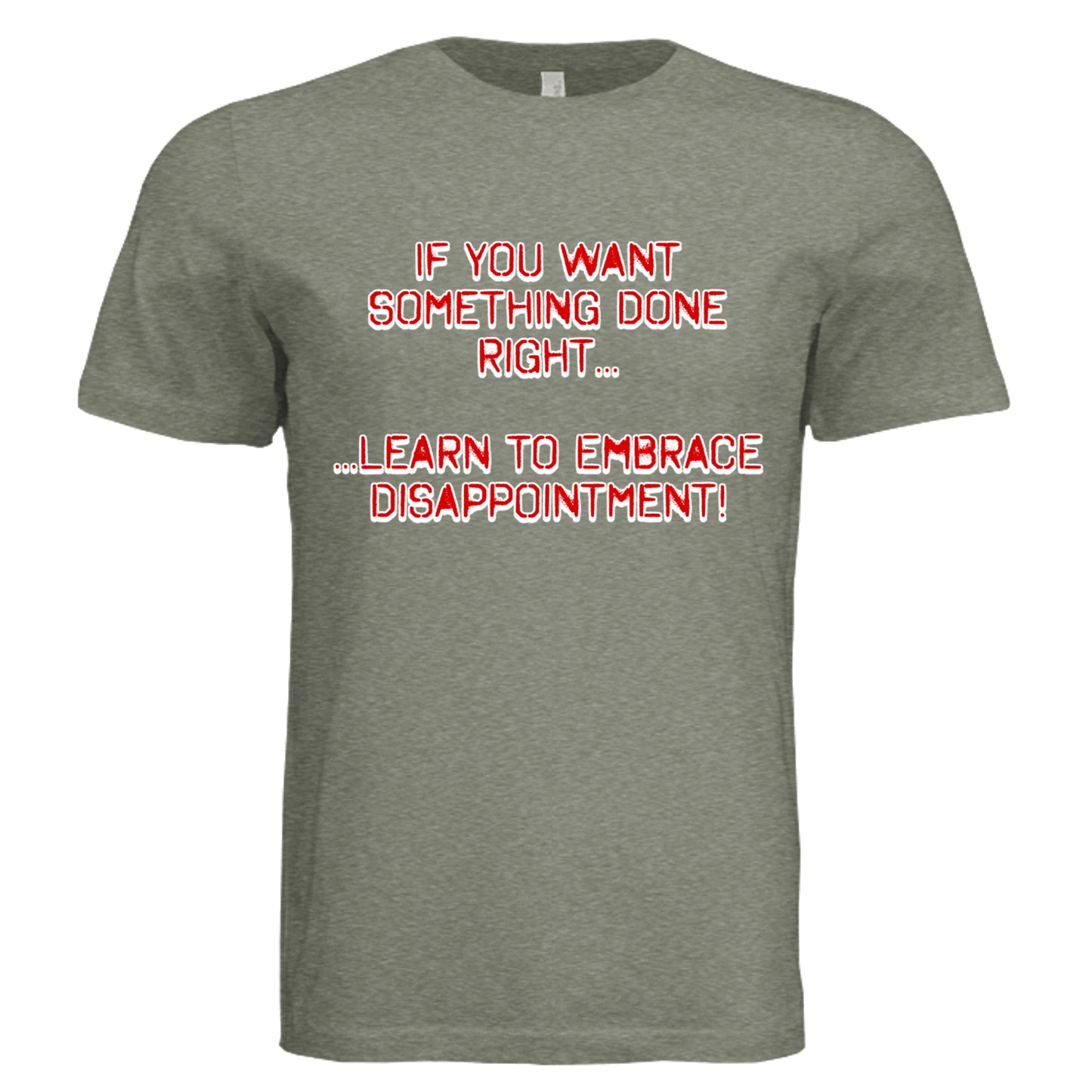 Military Green Triblend - 3413C - FRONT