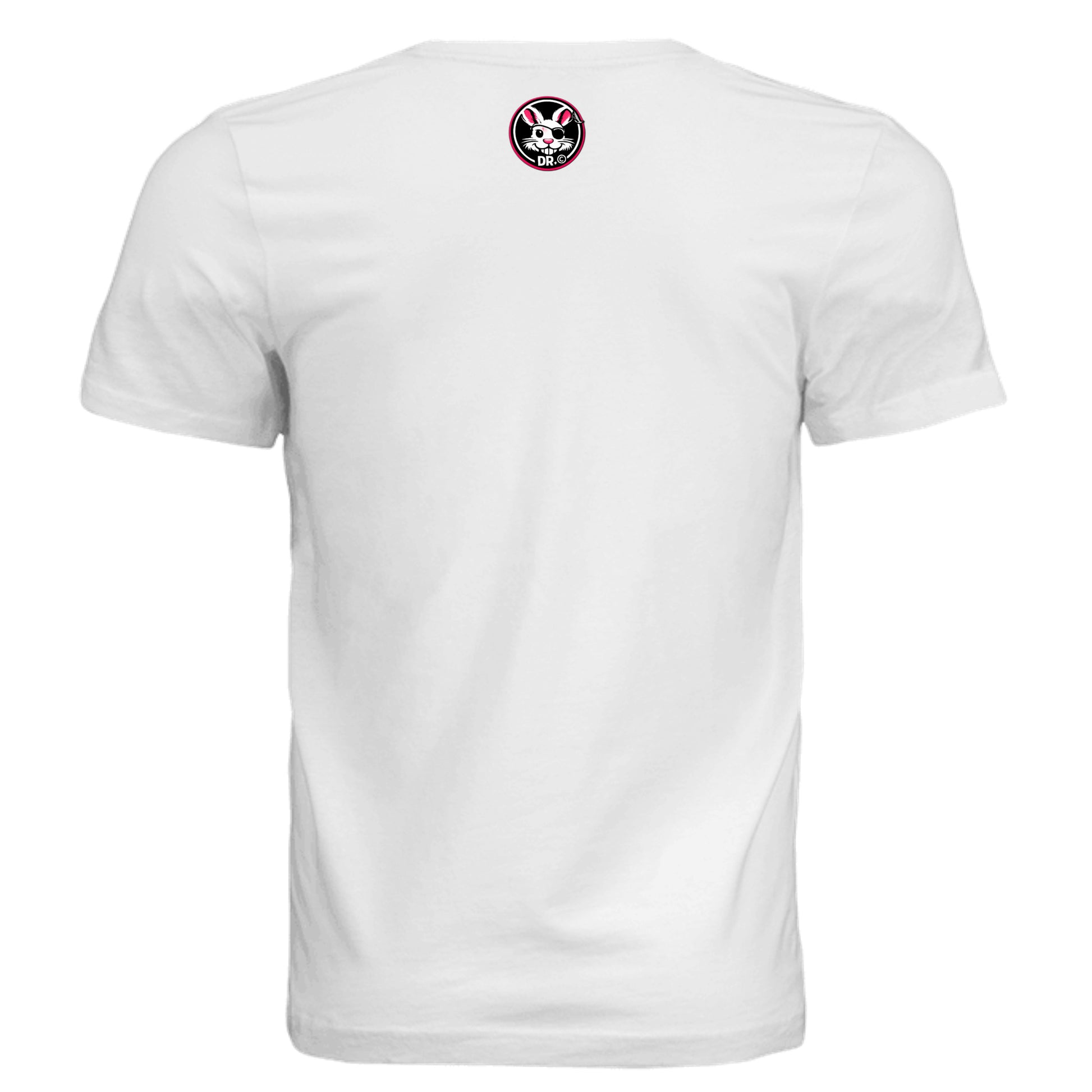 Solid White Triblend - 3413C - BACK