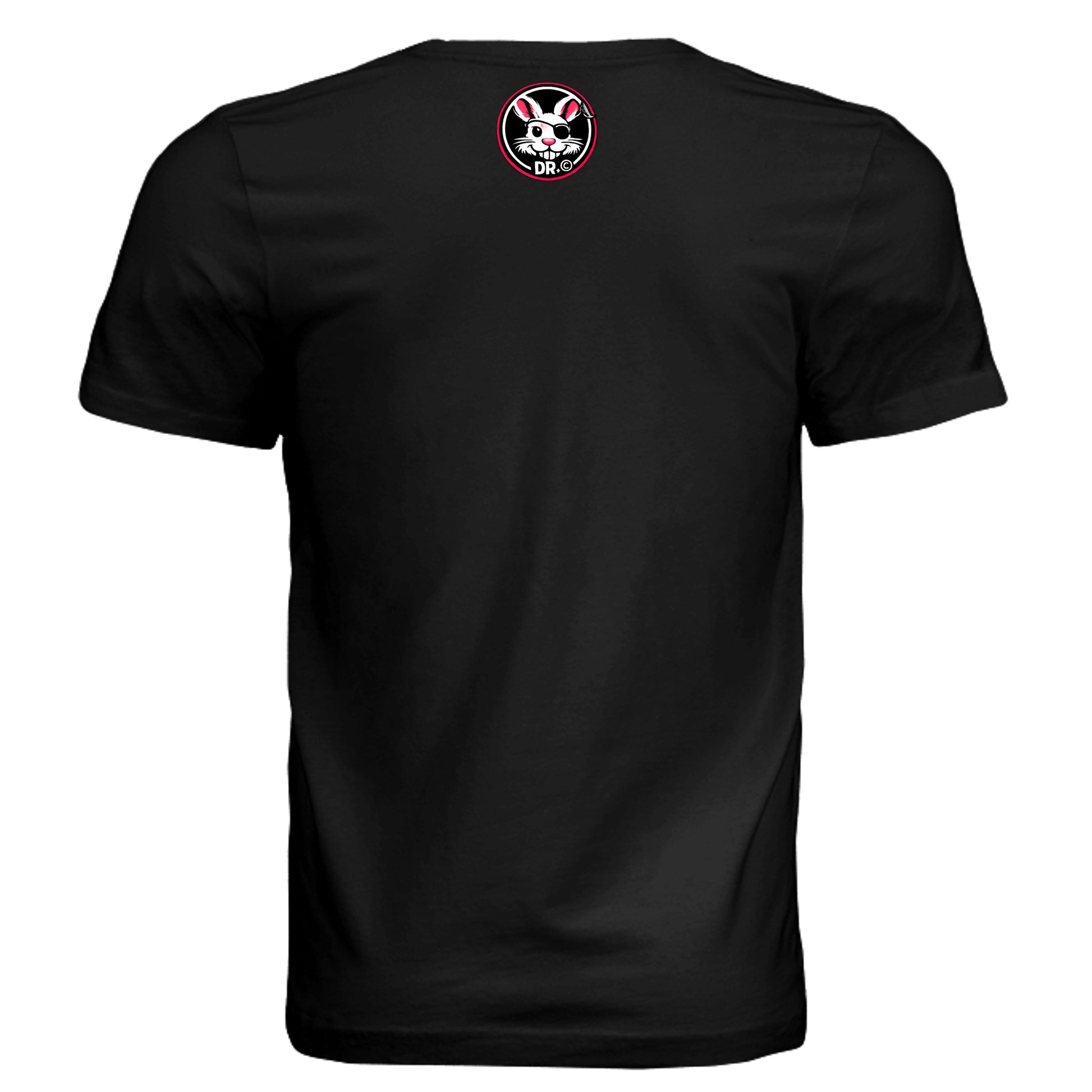 Solid Black Triblend - 3413C - BACK