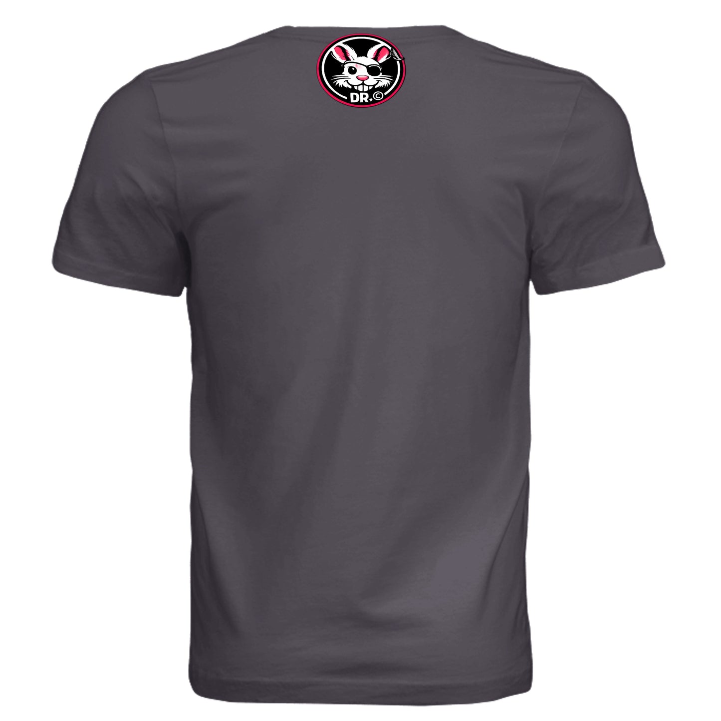 Solid Dark Grey Triblend - 3413C - BACK