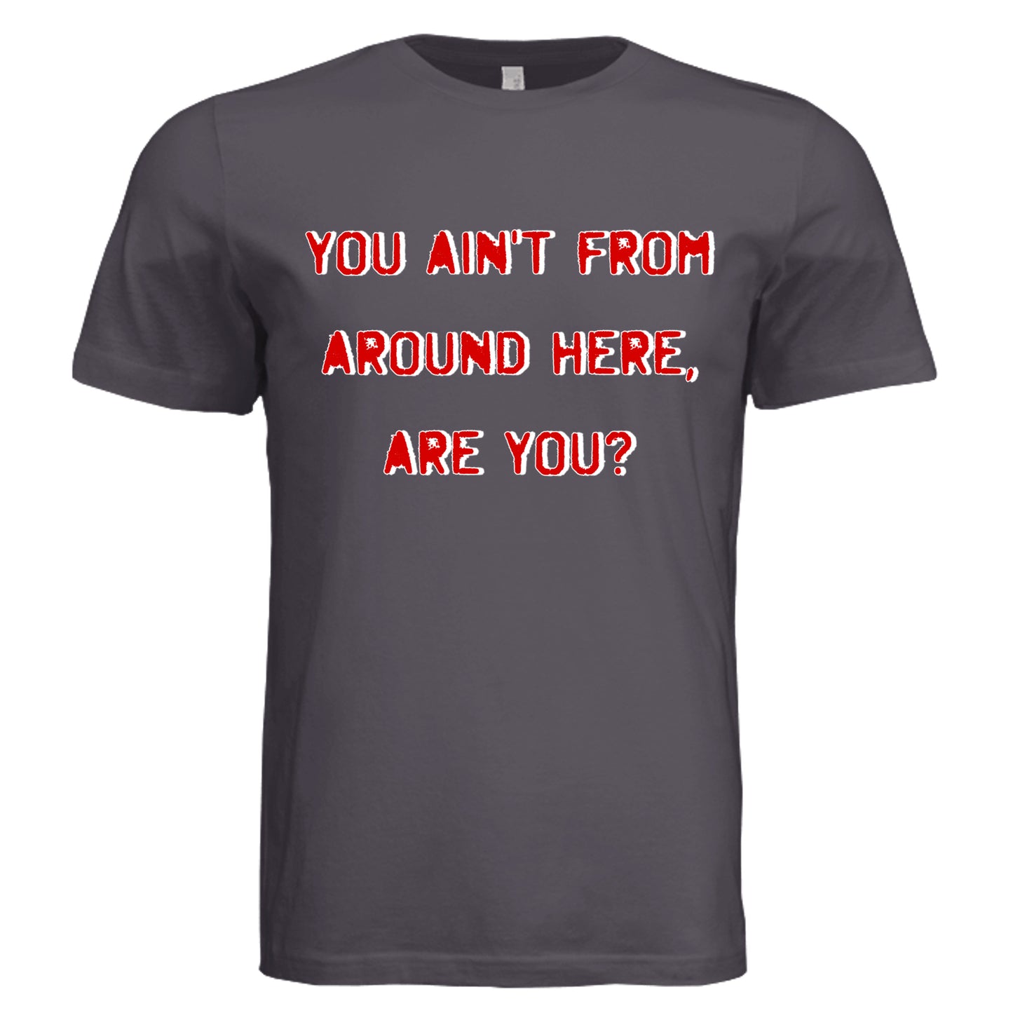 Solid Dark Grey Triblend - 3413C - FRONT