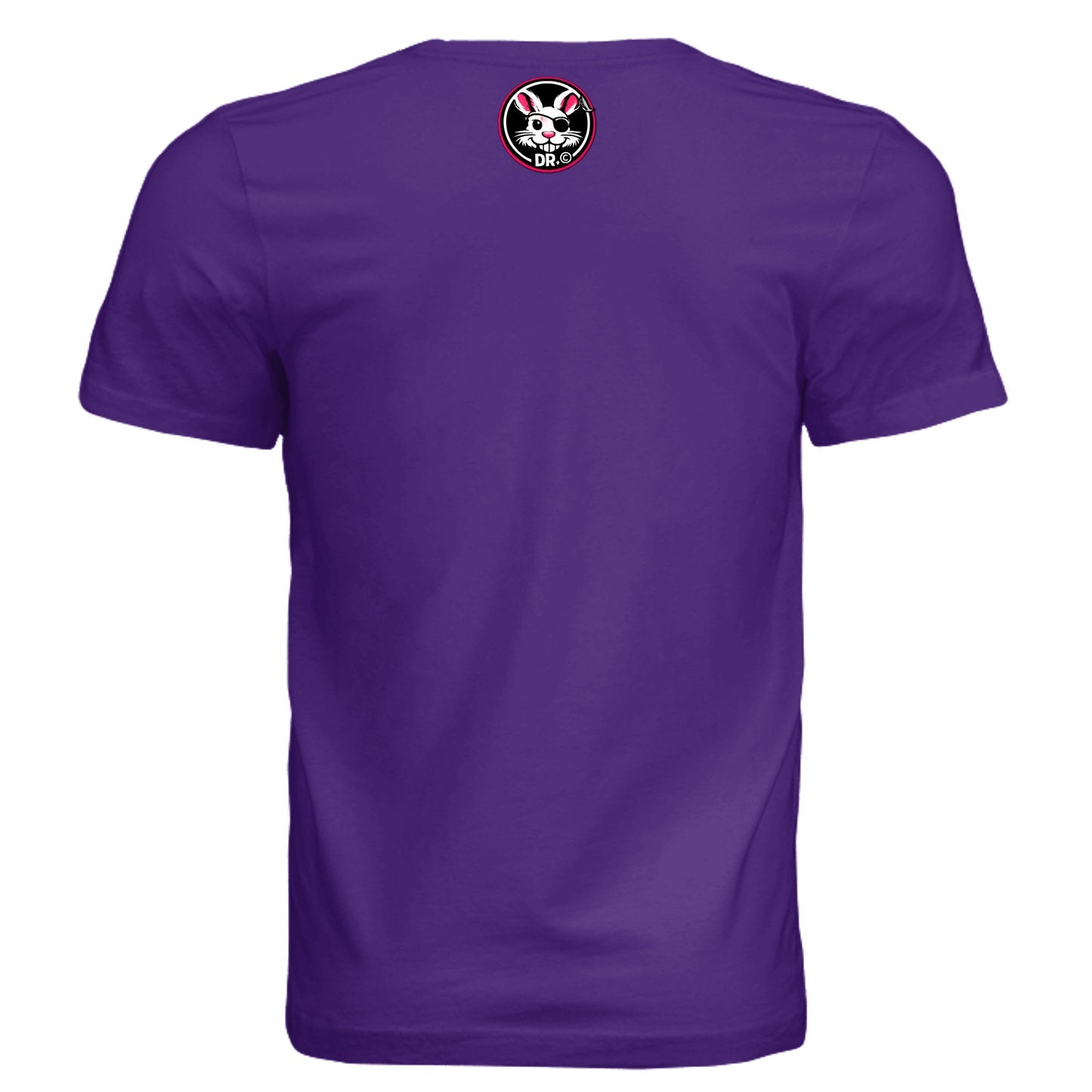 Solid Team Purple Triblend - 3413C - BACK