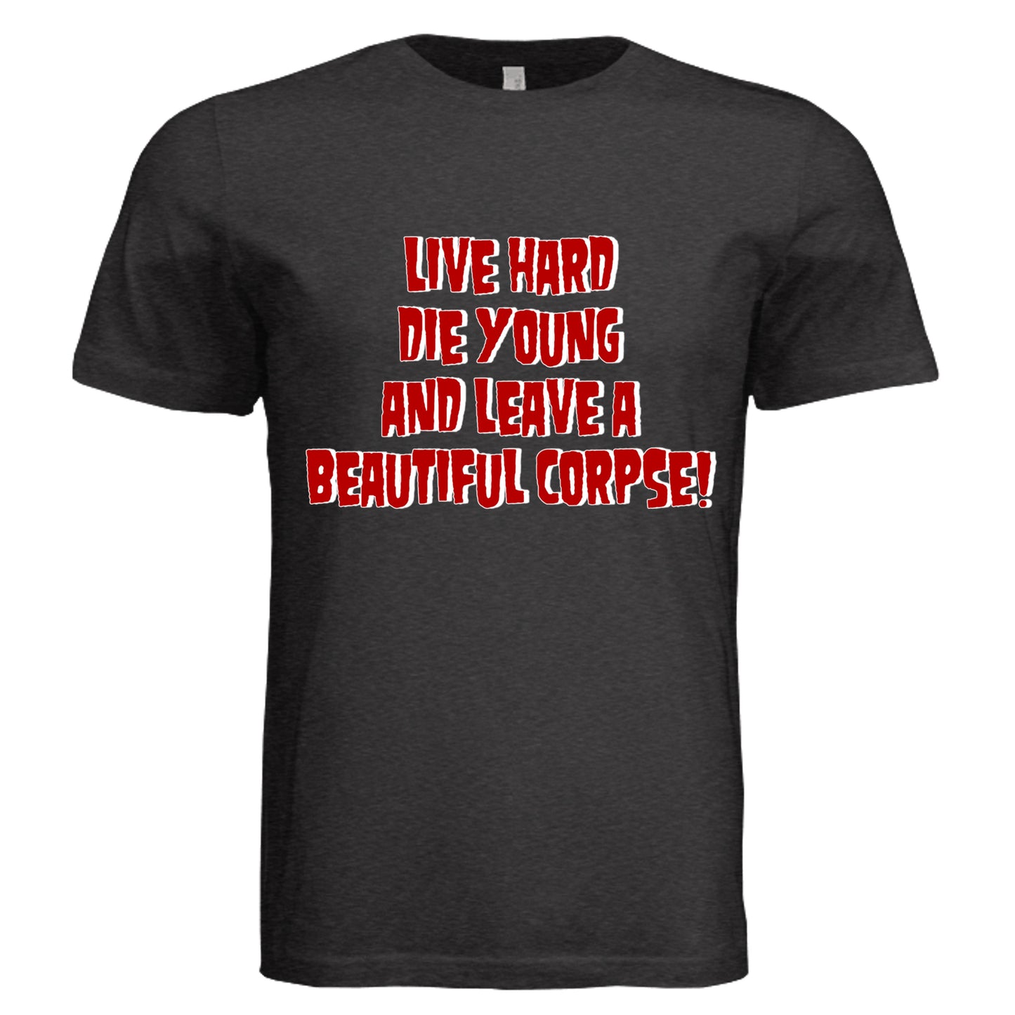 Black Heather Triblend - 3413C - FRONT