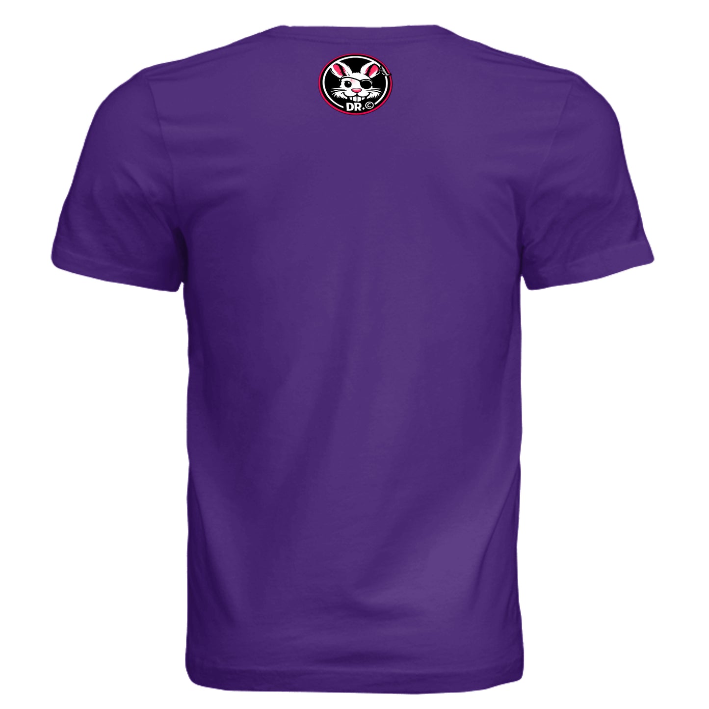 Solid Team Purple Triblend - 3413C - BACK