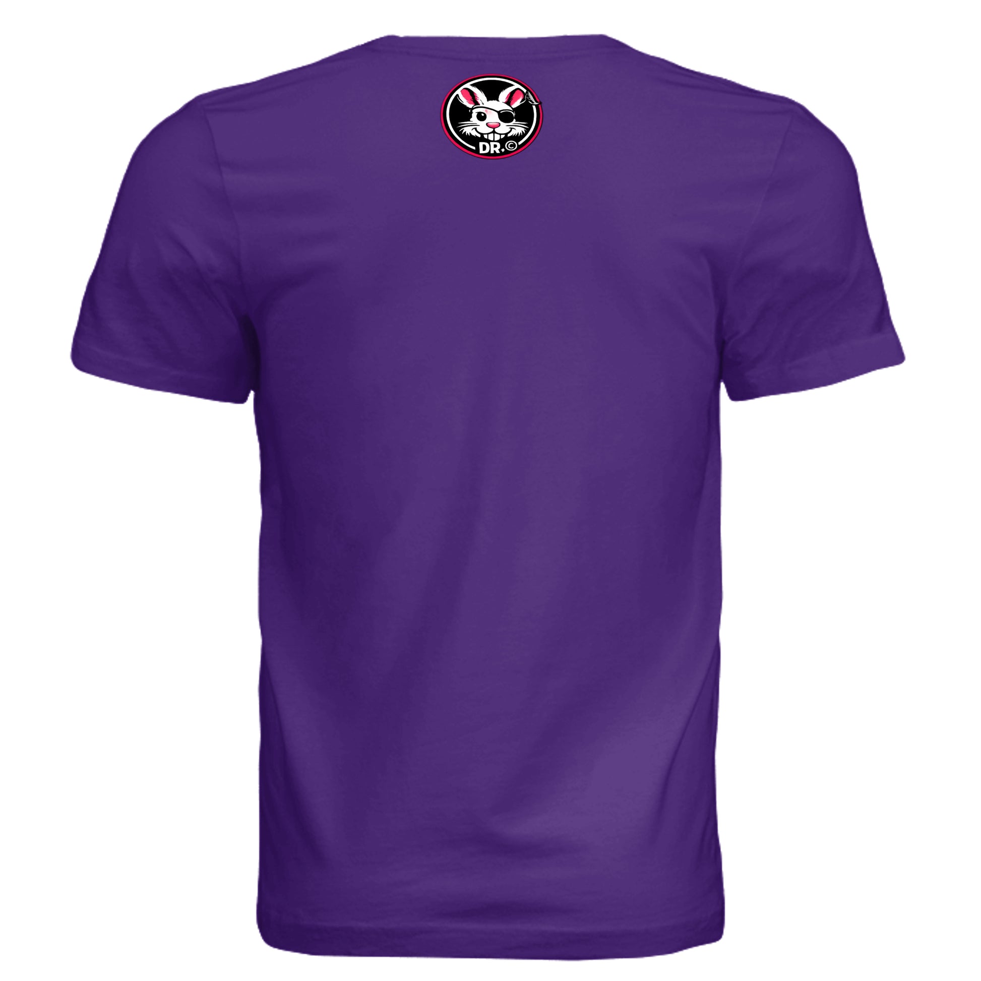 Solid Team Purple Triblend - 3413C - BACK
