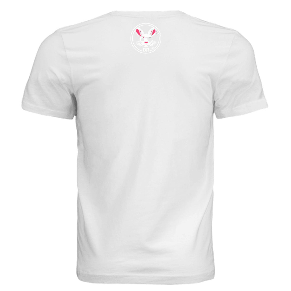 Solid White Triblend - 3413C - BACK