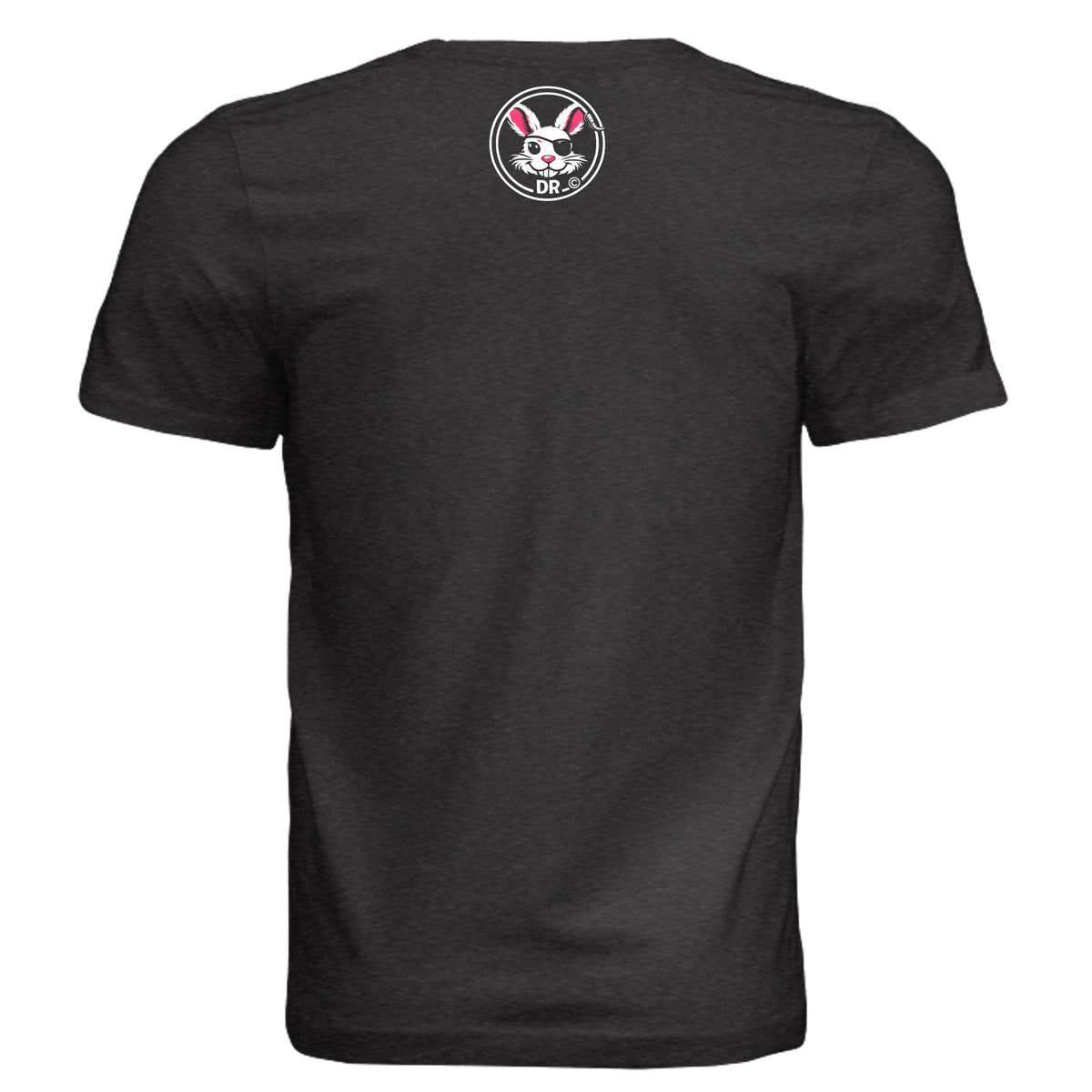 Black Heather Triblend - 3413C - BACK