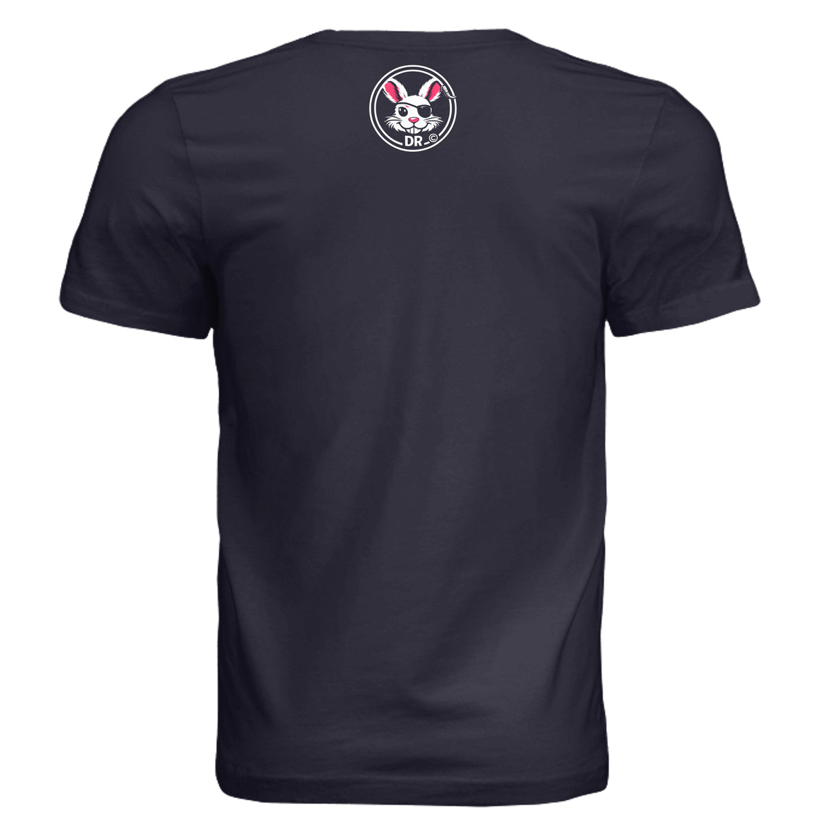Solid Navy Triblend - 3413C - BACK