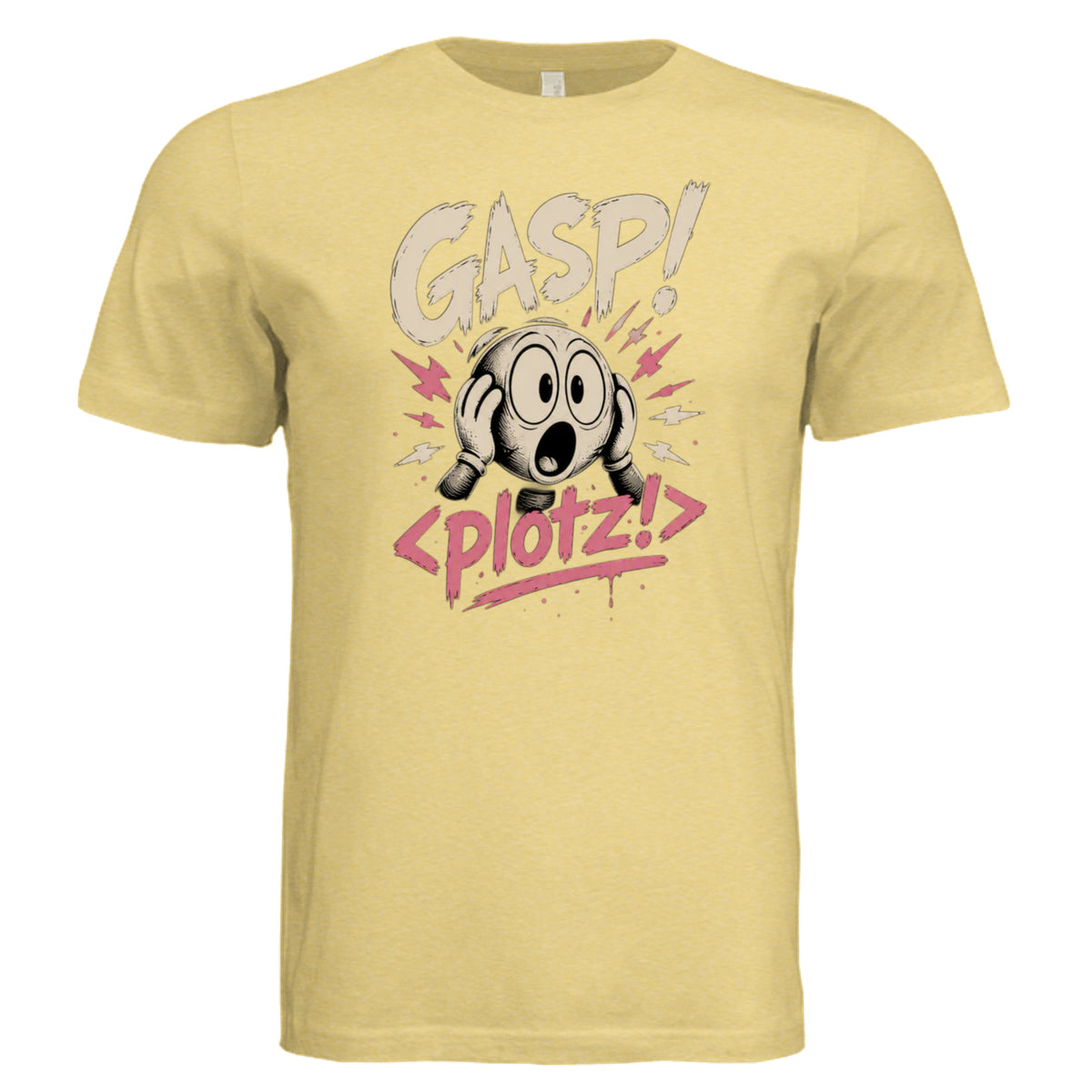 Pale Yellow Triblend - 3413C - FRONT